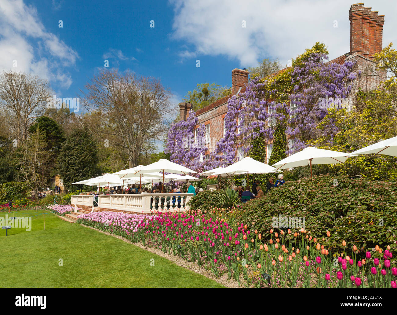 Pashley Manor. Banque D'Images
