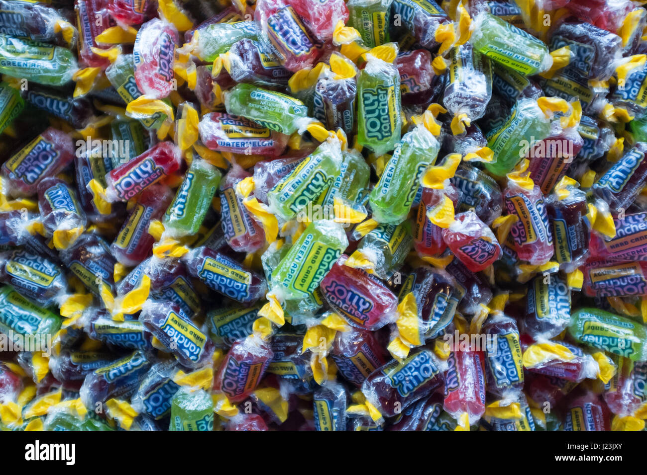 Résumé fond bonbons Banque D'Images