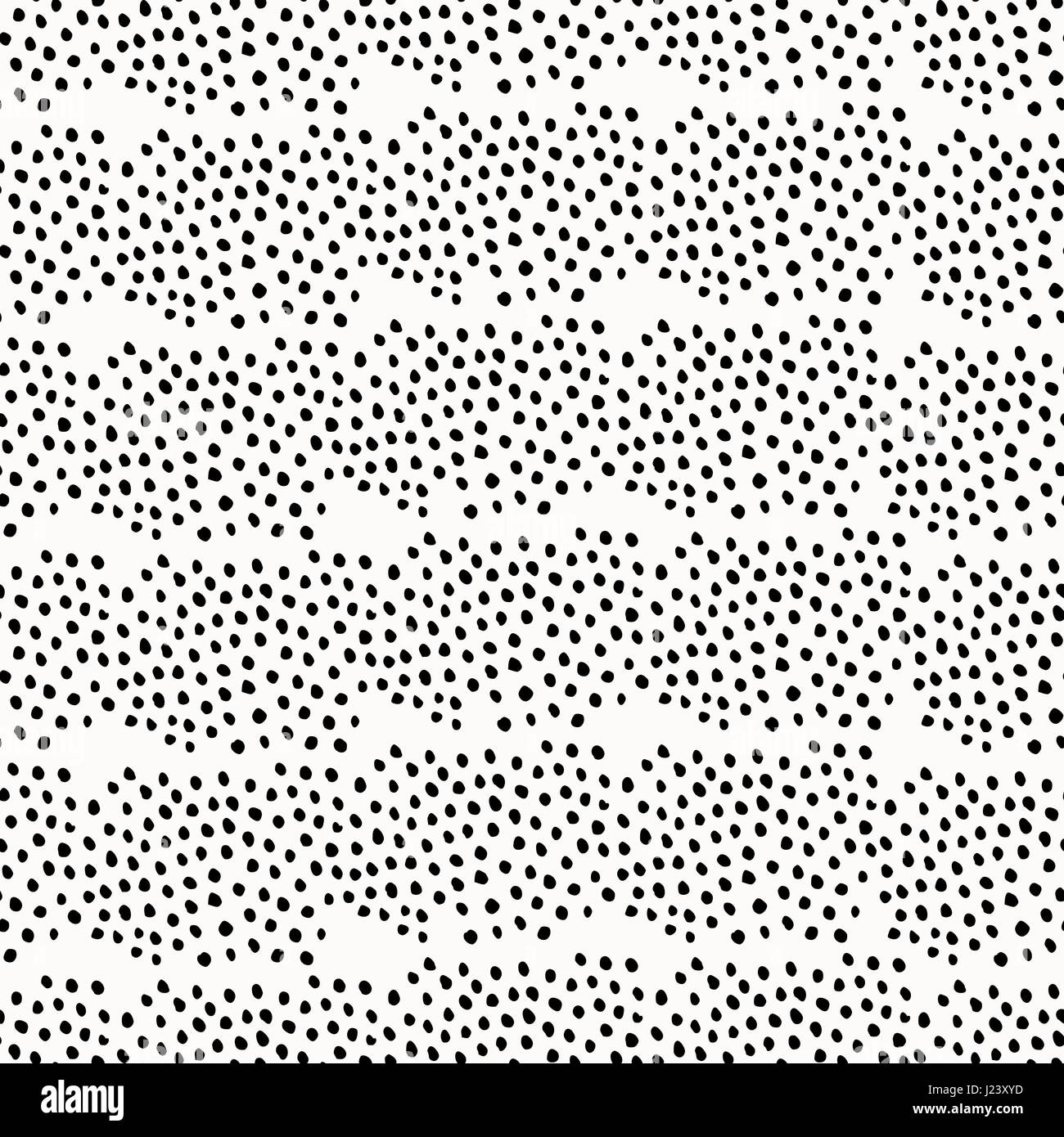 Schéma de répétition sans faille avec les coups de pinceau en noir sur fond blanc. Carrelage moderne et créative, l'arrière-plan, du textile, de l'affiche de la carte de souhaits le desi Illustration de Vecteur