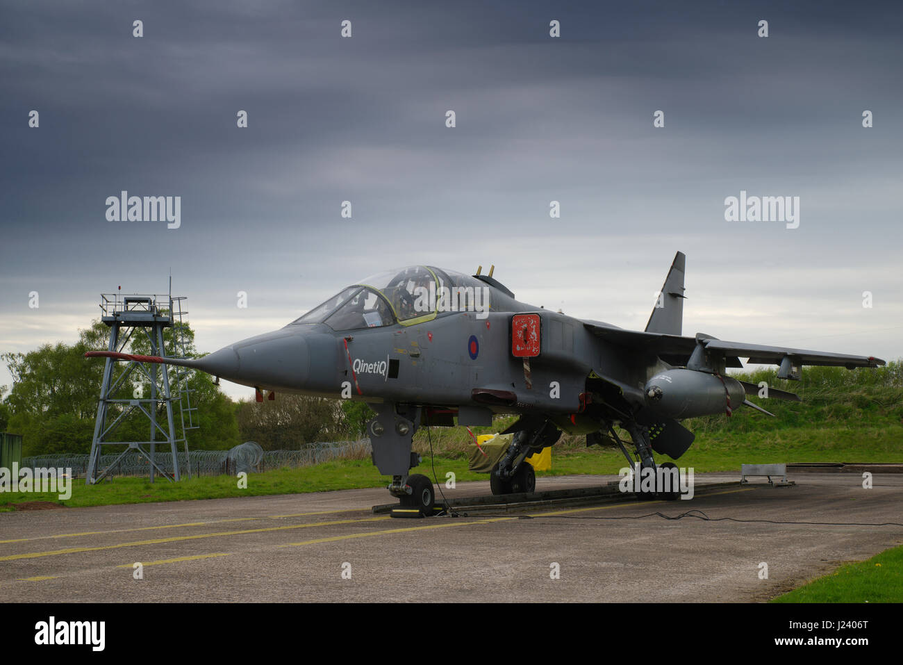 Sepecat Jaguar T 2A, XX883, à la RAF Cosford, Banque D'Images