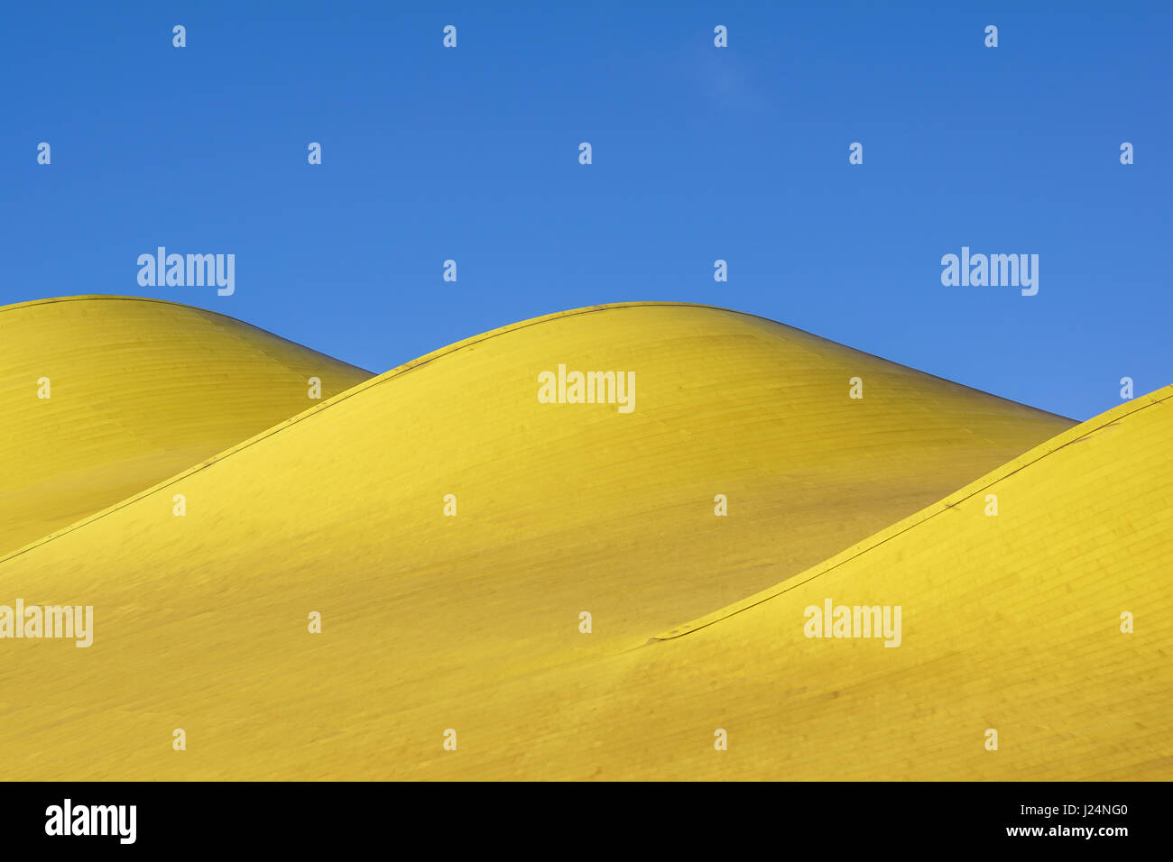 Résumé détail architectural . L'architecture moderne, de panneaux sur la façade de l'immeuble. Banque D'Images