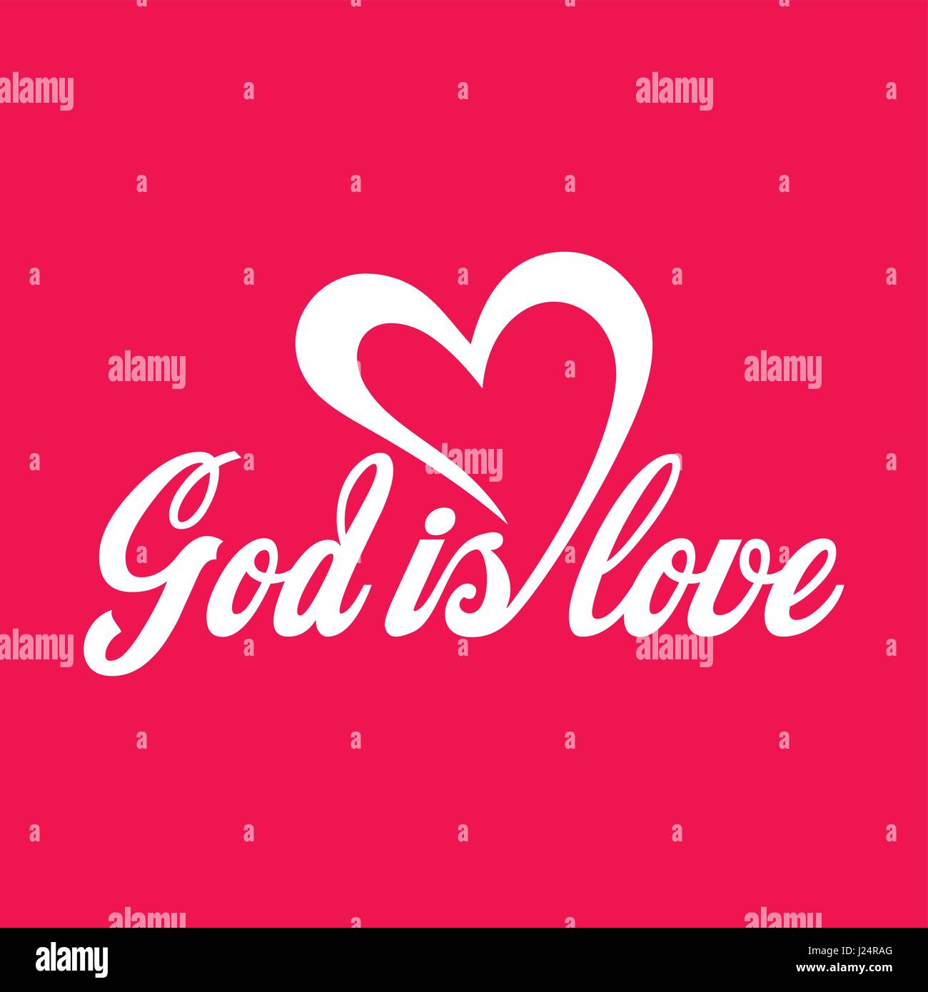 Christian Imprimer Symboles De La Bible Dieu Est Amour Image Vectorielle Stock Alamy