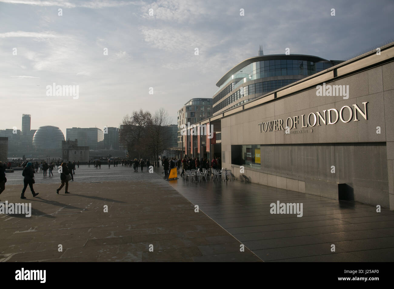 Tour de Londres museum Banque D'Images