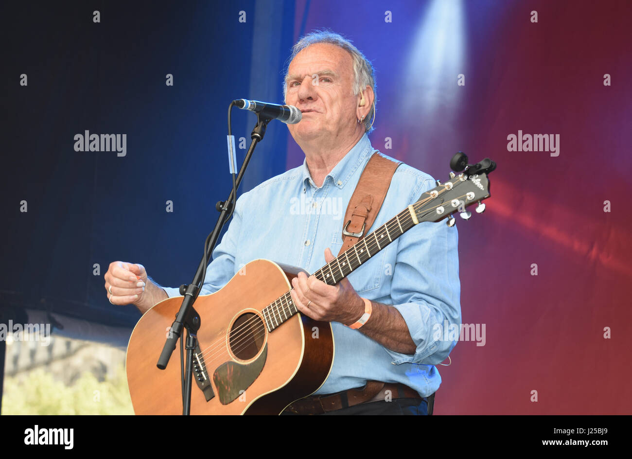 Ralph McTell,Fête de la St George, Trafalgar Square, London.UK 22.04.17 Banque D'Images