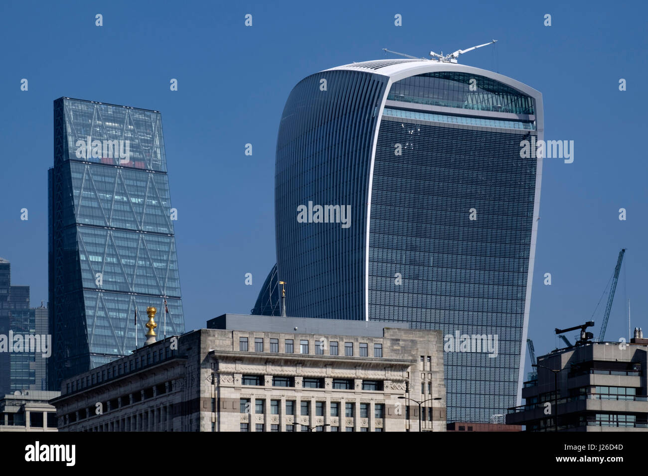 20 gratte-ciel Fenchurch Street à Londres, Angleterre, Royaume-Uni, Europe Banque D'Images