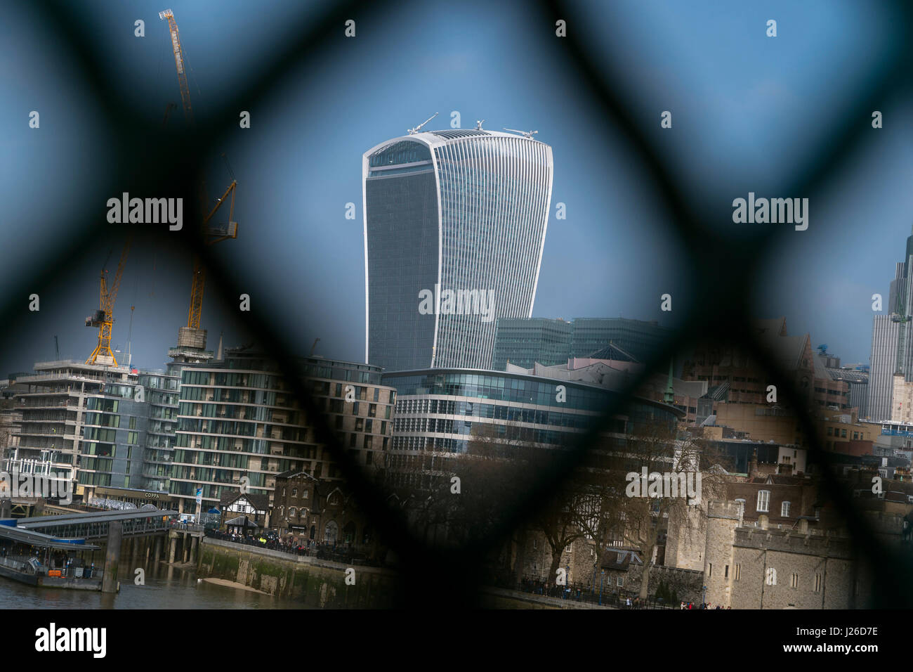20 gratte-ciel Fenchurch Street à Londres, Angleterre, Royaume-Uni, Europe Banque D'Images