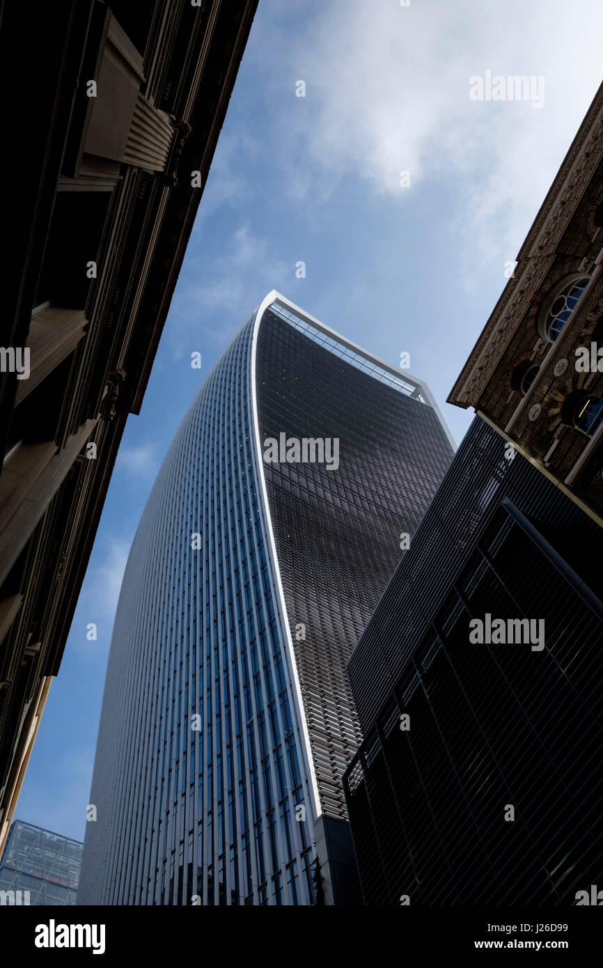 20 gratte-ciel Fenchurch Street à Londres, Angleterre, Royaume-Uni, Europe Banque D'Images