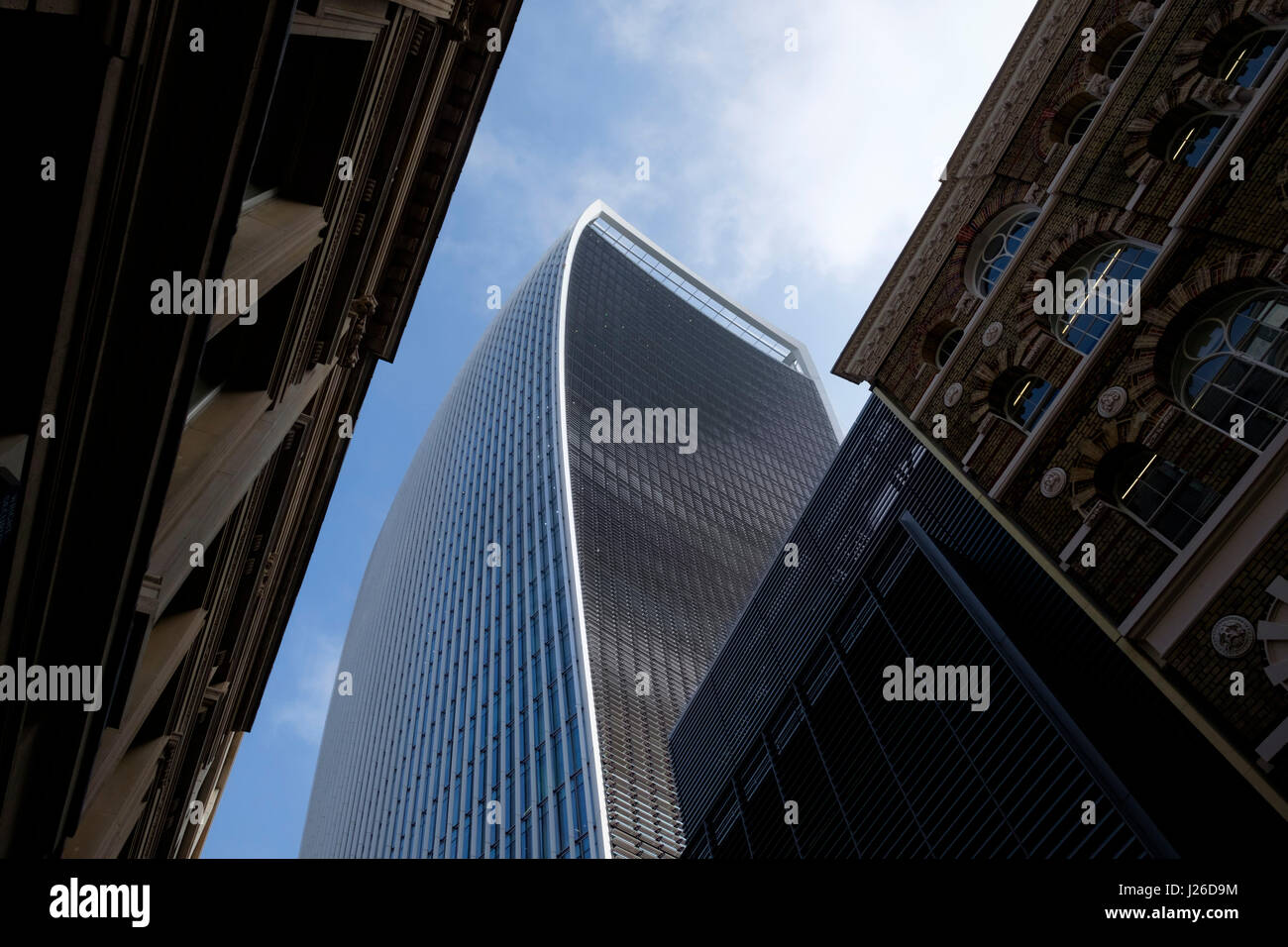 20 gratte-ciel Fenchurch Street à Londres, Angleterre, Royaume-Uni, Europe Banque D'Images