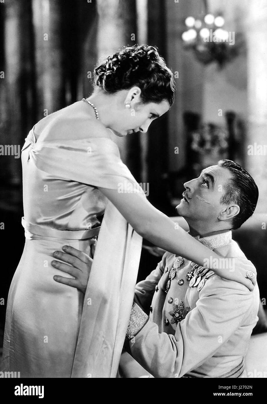 Rendez-vous à Wien aka. Réunion à Vienne, USA 1933 Regie : Sidney Franklin acteurs : John Barrymore, Diana Wynyard, Frank Morgan Banque D'Images