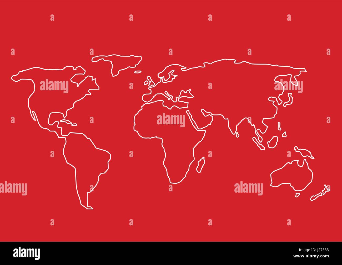 Carte Du Monde Dessine A La Main Image Vectorielle Stock Alamy Carte Du Monde Dessine A La Main Image Vectorielle Stock Alamy