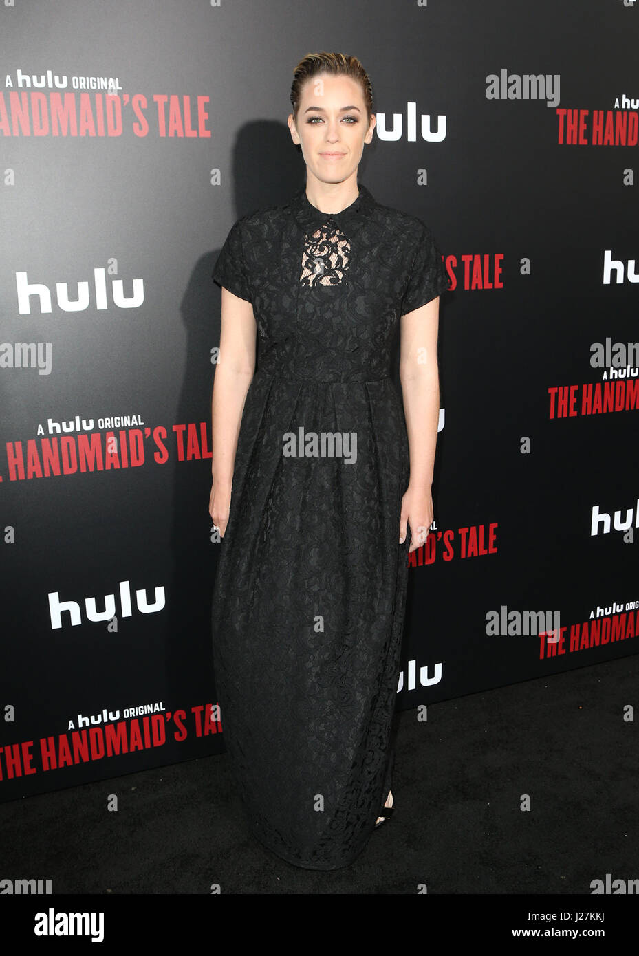 Hollywood, Etats-Unis. Apr 25, 2017. Lauren Morelli, à la première de 'Hulu The Handmaid's Tale' à l'ArcLight Cinemas Cinerama Dome en Californie le 25 avril 2017. Credit : Fs/media/Alamy Punch Live News Banque D'Images