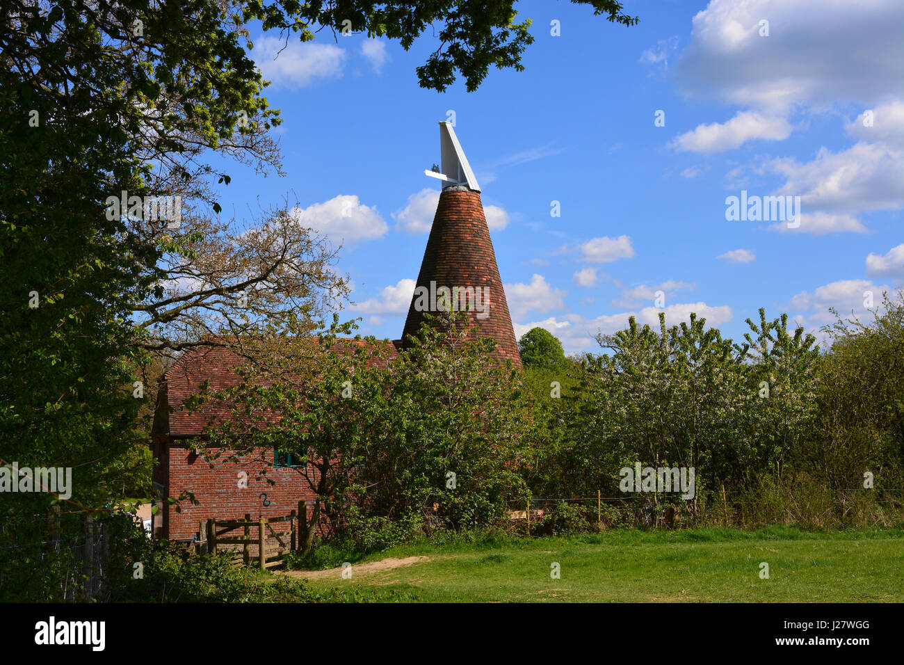 The Maltings, Bough Beech,Kent Banque D'Images