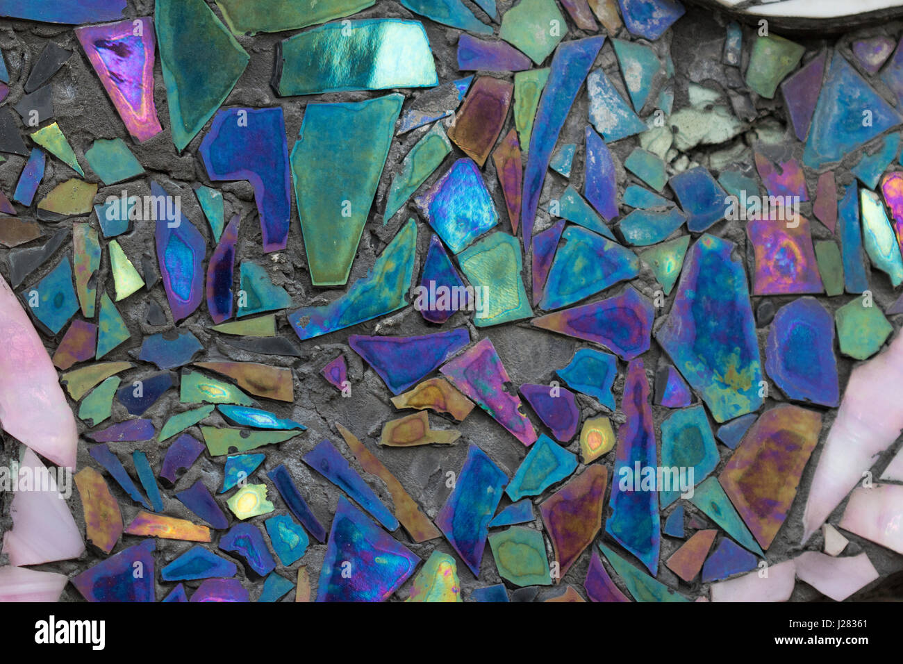 Modèle de verre de lits en béton ou en plâtre. Grande texture pour utilisation dans photoshop. Banque D'Images