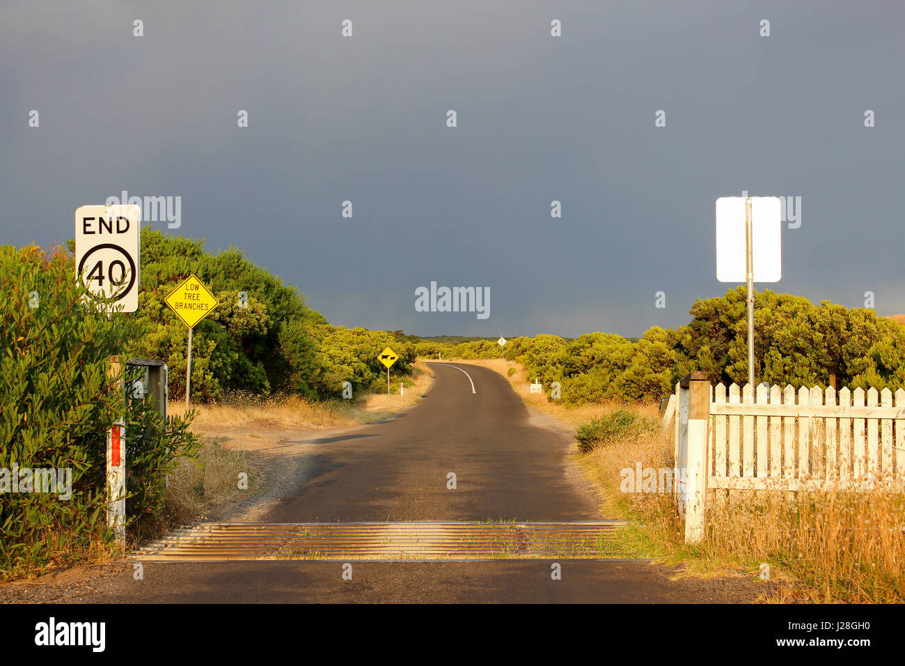 L'Australie, de la Otway National Park, Great Ocean Road, Lighthouse Banque D'Images