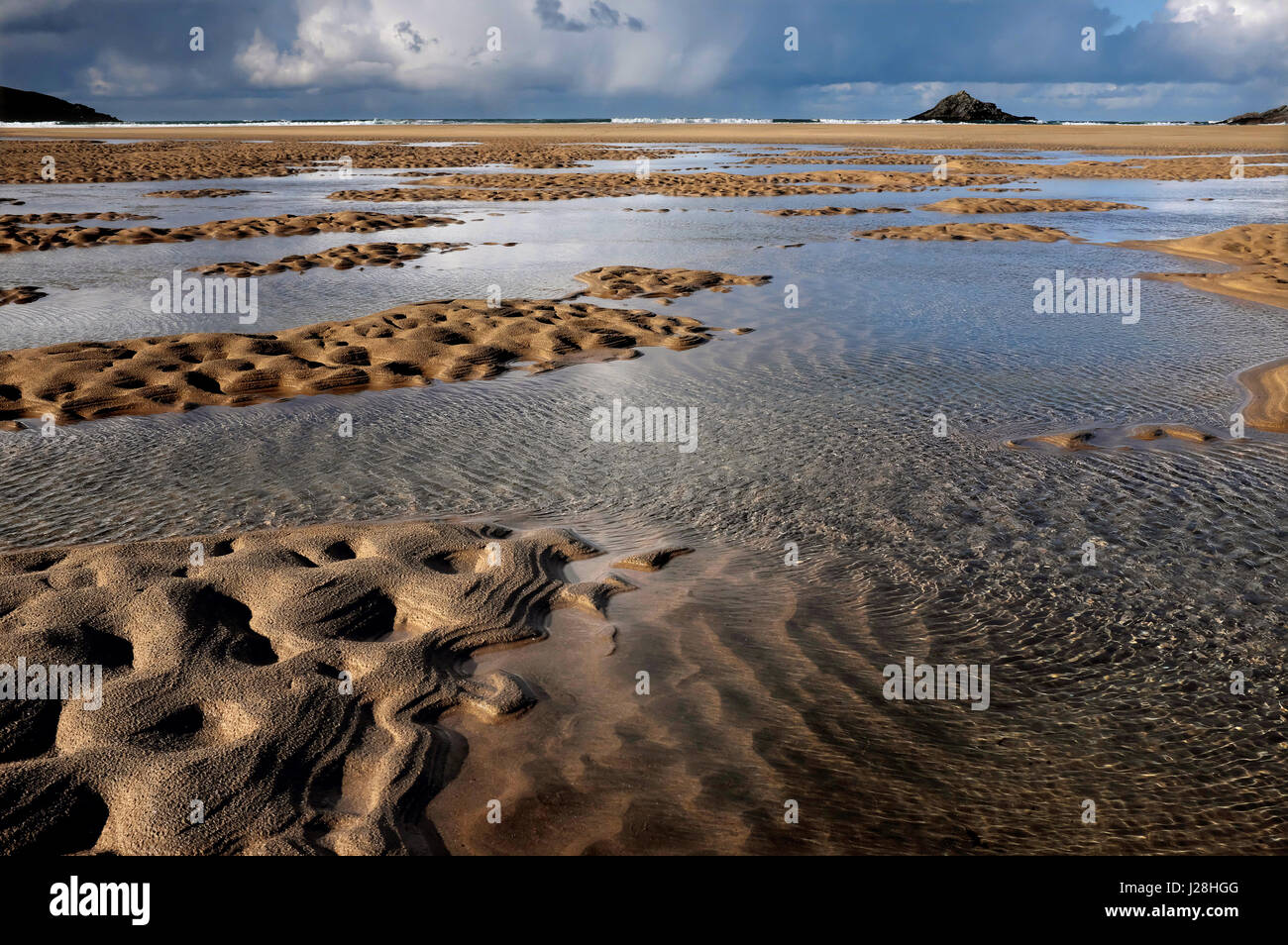 Crantock Banque D'Images