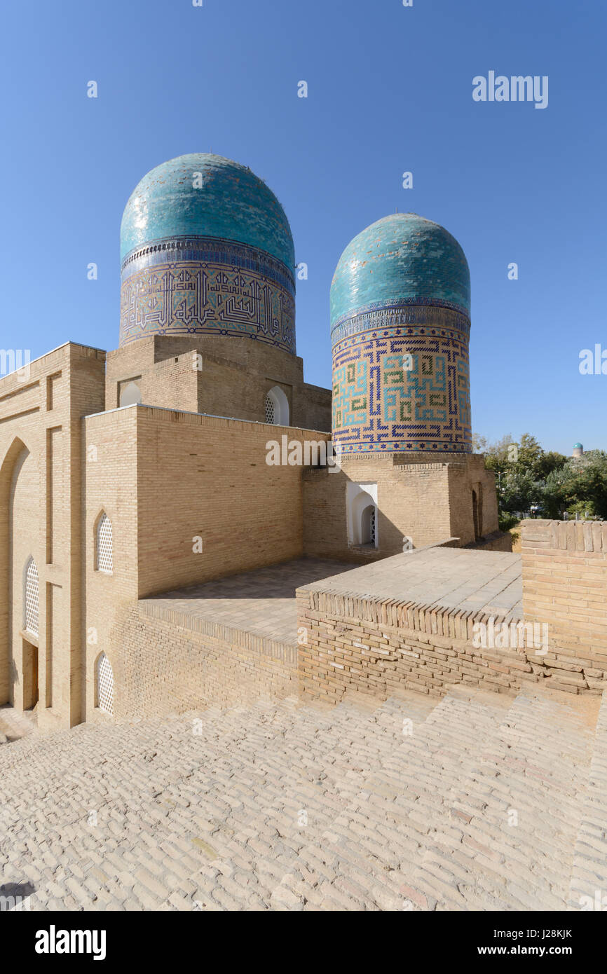 L'Ouzbékistan, Samarkand province, Samarkand, qui a fondé dans l'antiquité et faite par Timur le Grand à la capitale. L'Héritage Culturel Mondial de l'UNESCO Banque D'Images