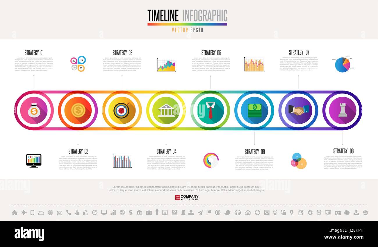 L'élément de conception infographique .eps vectoriel10 Illustration de Vecteur
