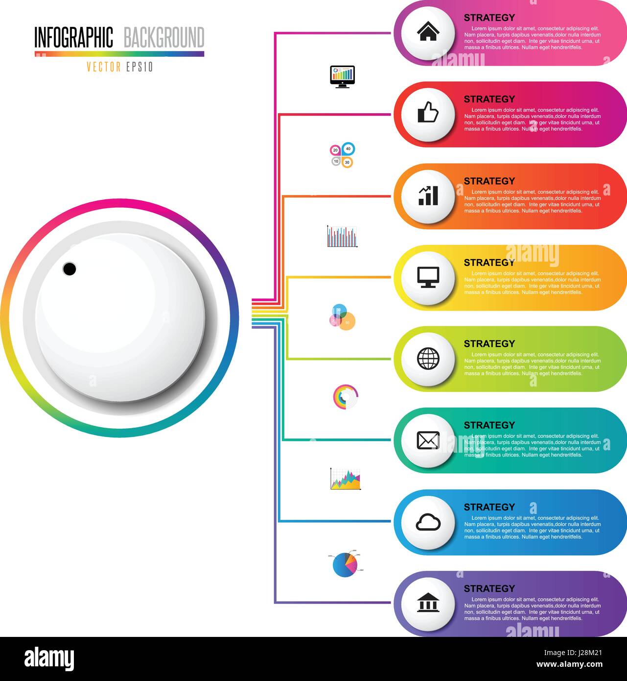 L'élément de conception infographique .eps vectoriel10 Illustration de Vecteur