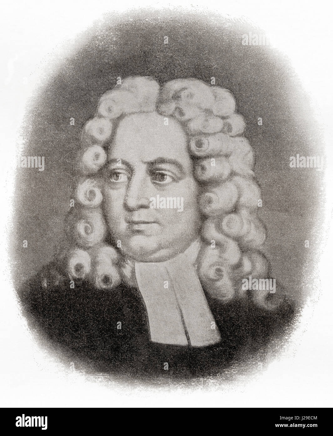 Jonathan Swift, 1667 - 1745. Satiriste anglo-irlandais, essayiste, pamphlétaire politique (d'abord pour les Whigs, puis pour les conservateurs), poète et clerc qui est devenu doyen de la Cathédrale St Patrick, à Dublin, Irlande. À partir de la bibliothèque de documentation internationale célèbre, publié c. 1900 Banque D'Images