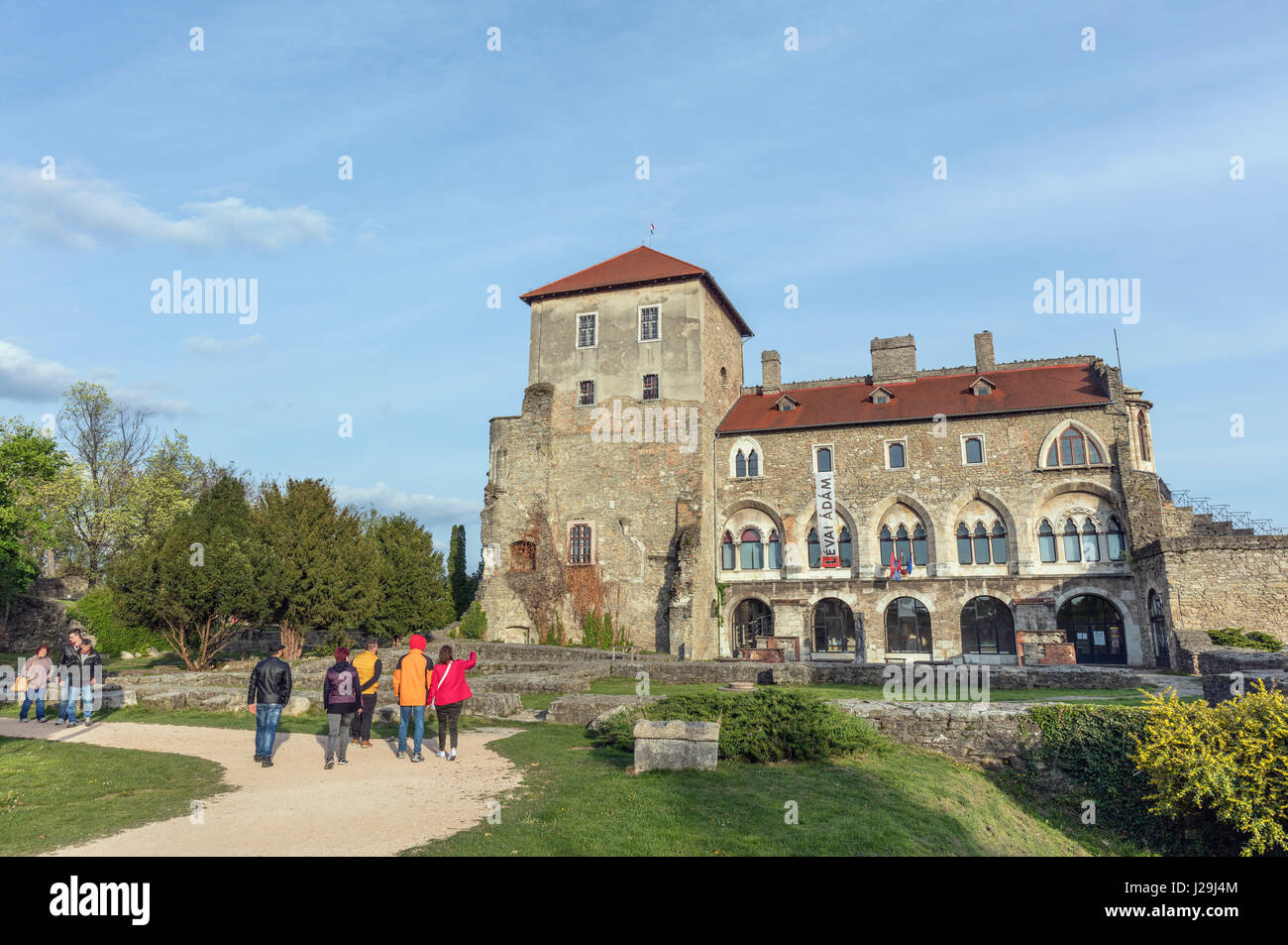 Château de Tata en Hongrie centrale Banque D'Images