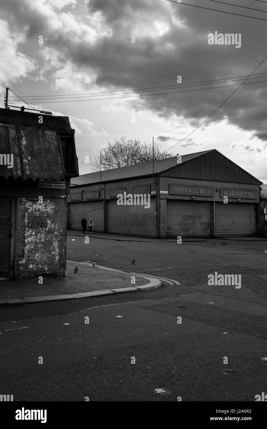 Le marché Barras, Glasgow Banque D'Images