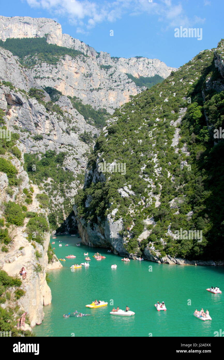 Les Gorges du Verdon, Alpes de Haute Provence, 04, PACA, France, Europe Banque D'Images