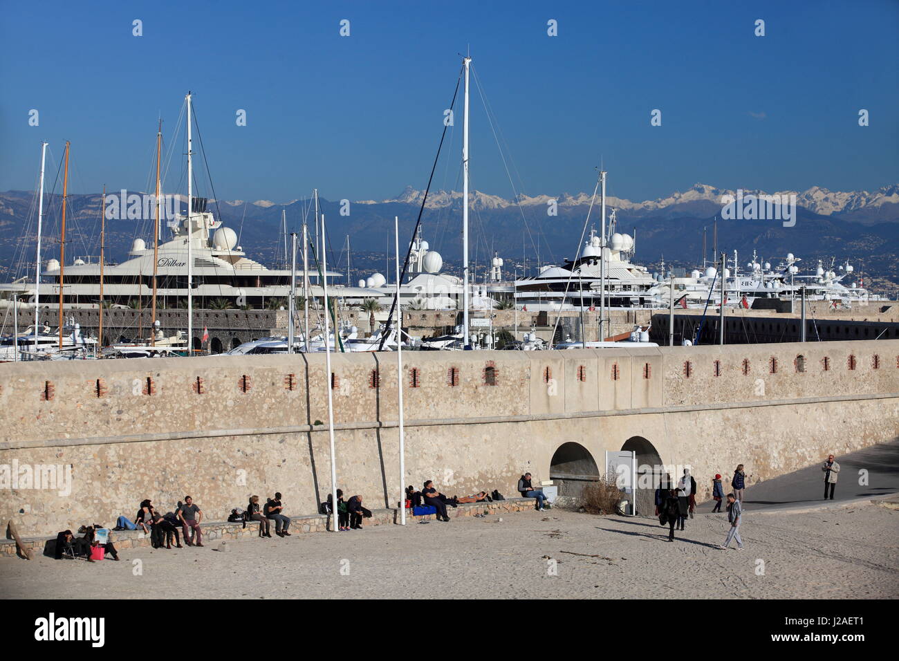 Antibes, Alpes-Maritimes, Provence-Alpes-Côte d'Azur, d'Azur, France Banque D'Images