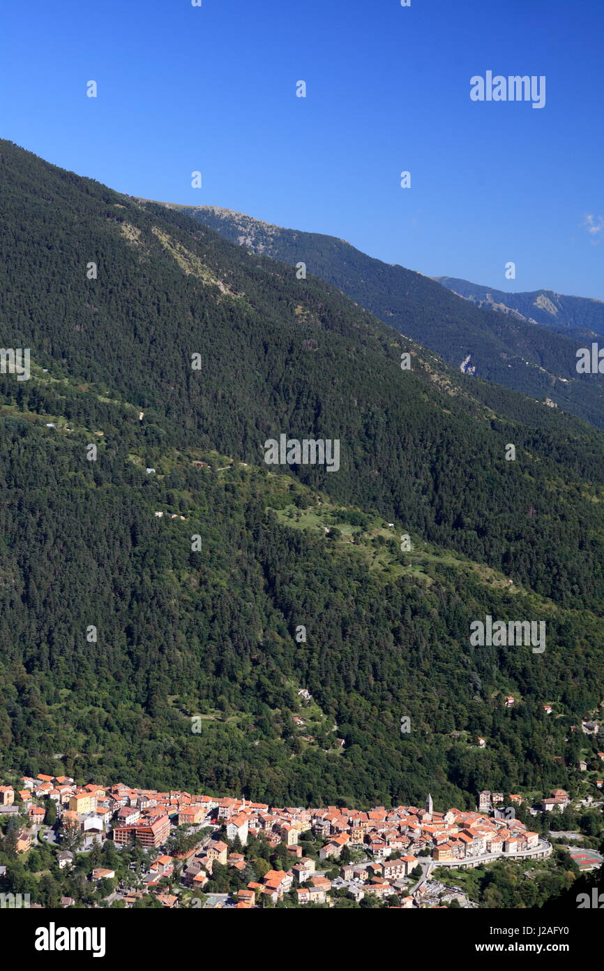Saint Martin Vesubie, Alpes-Maritimes, 06, Vallée de la Vesubie, Parc national du Mercantour, PACA, France Banque D'Images