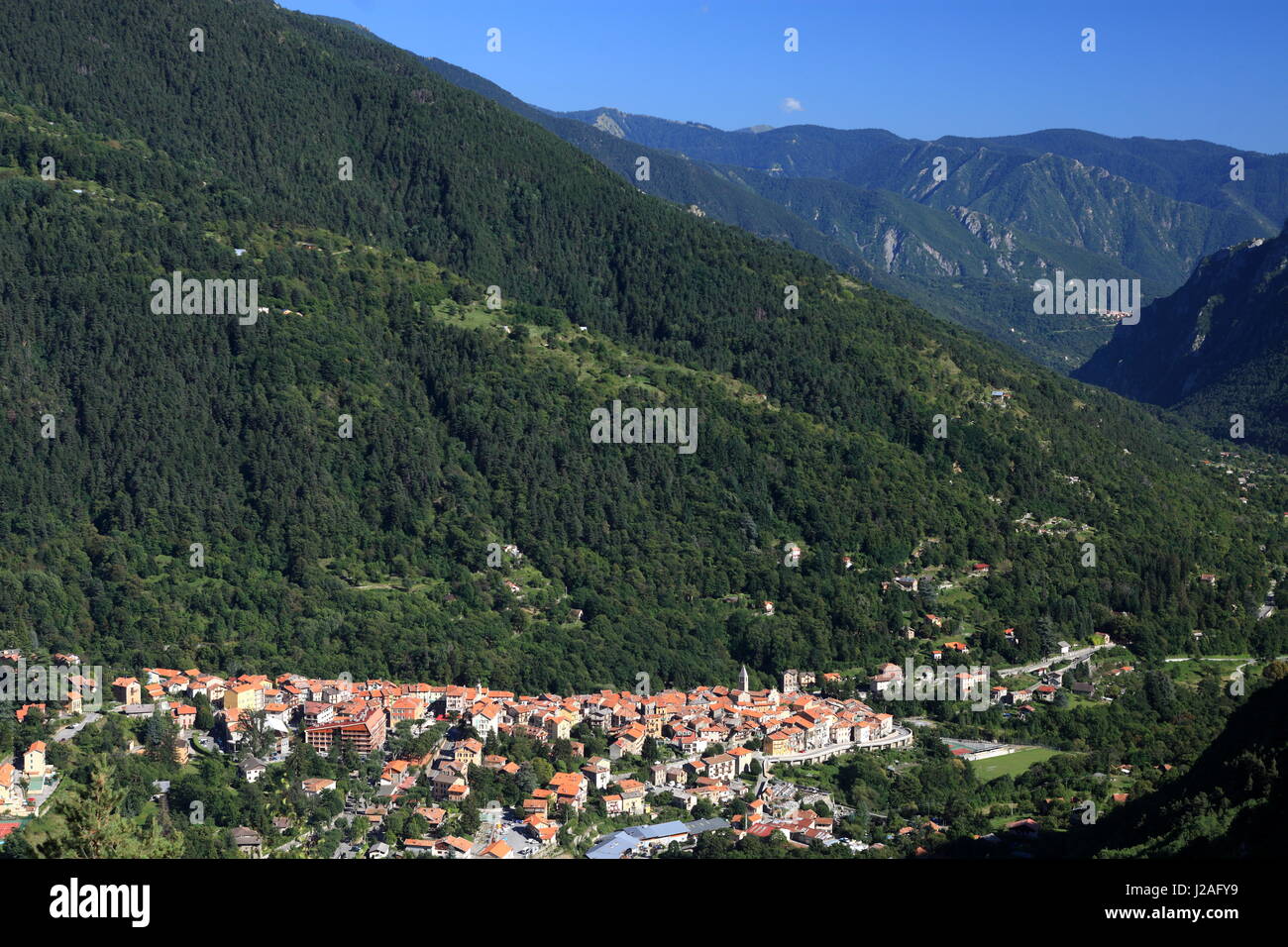 Saint Martin Vesubie, Alpes-Maritimes, 06, Vallée de la Vesubie, Parc national du Mercantour, PACA, France Banque D'Images