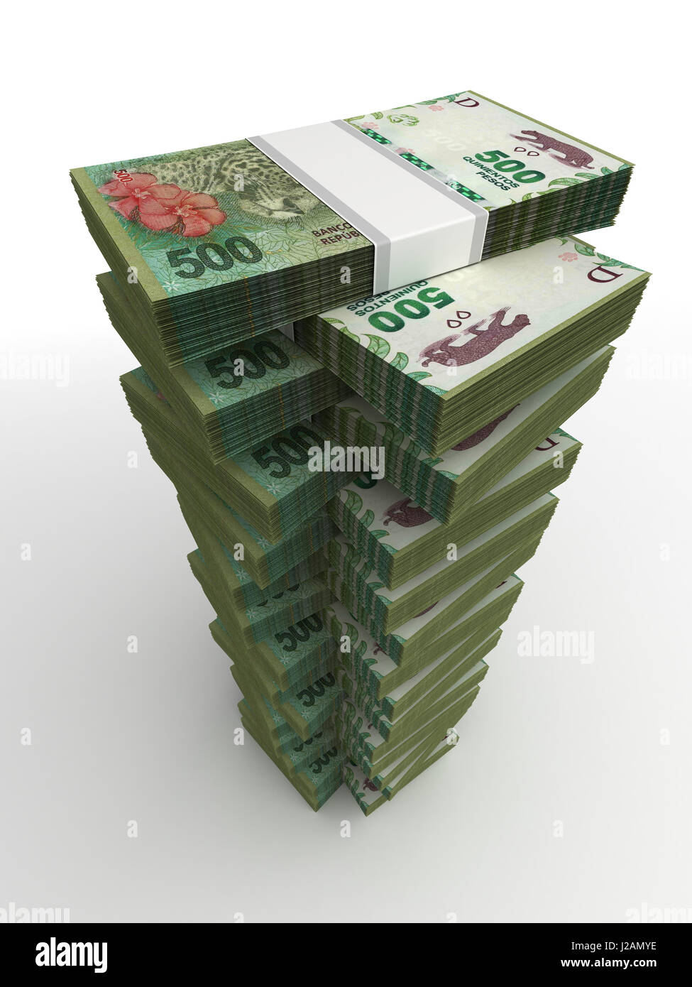 L'Argentine pesos tower Banque D'Images