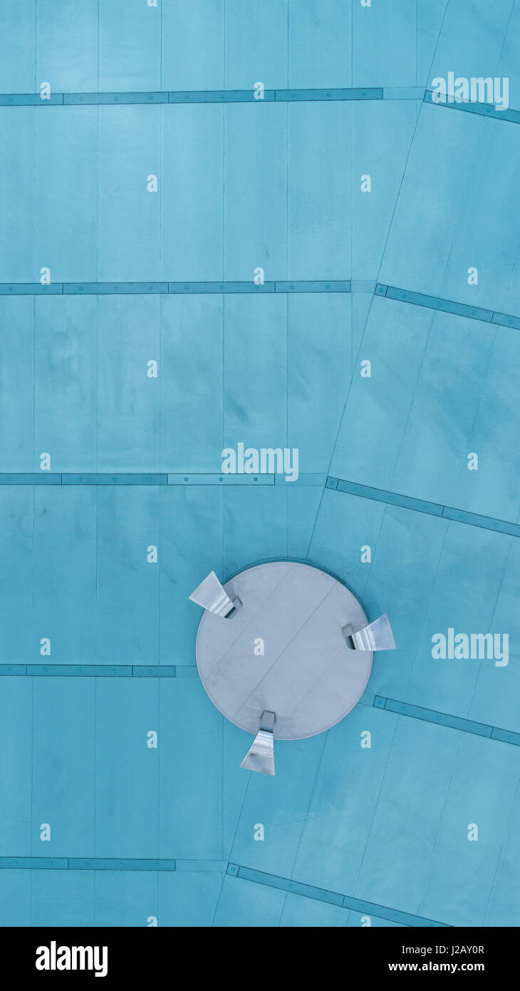 Vue détaillée directement au-dessus de la piscine Banque D'Images
