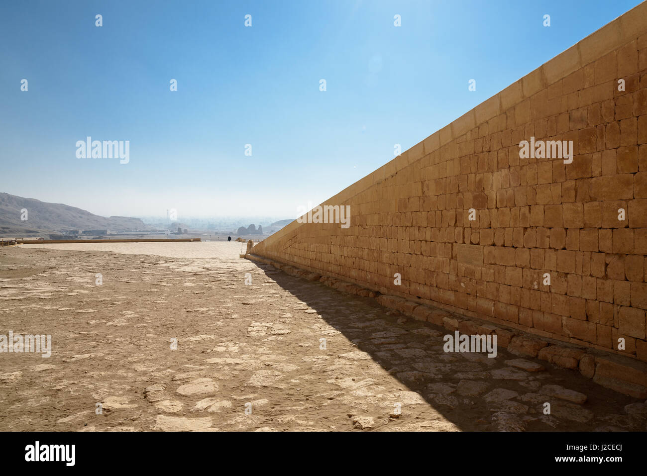 Égypte, vallée de la nouvelle économie, Temple Hatshepsut Banque D'Images