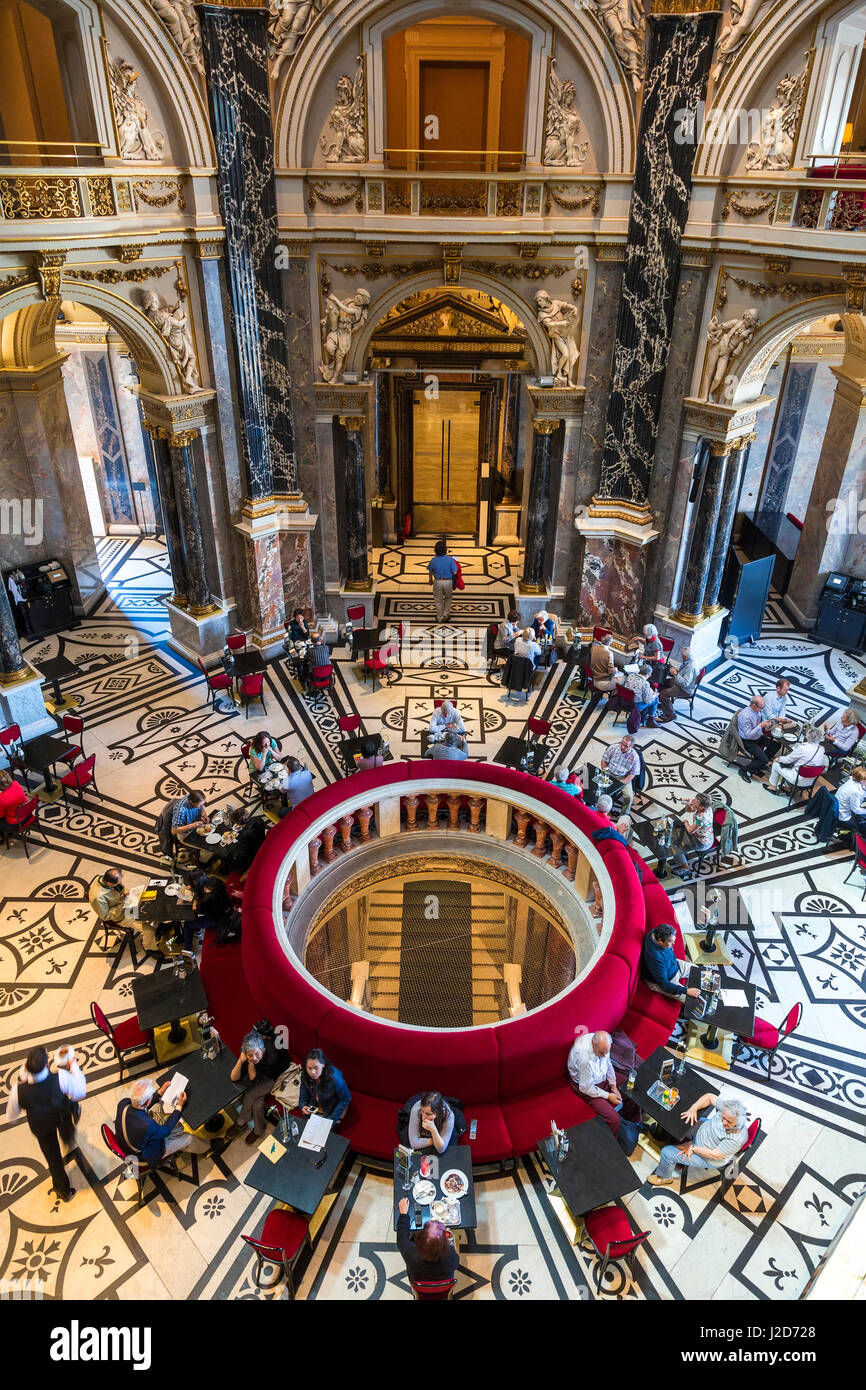 Cafe, le Kunsthistorisches Museum d'art historique, Vienne, Autriche Banque D'Images