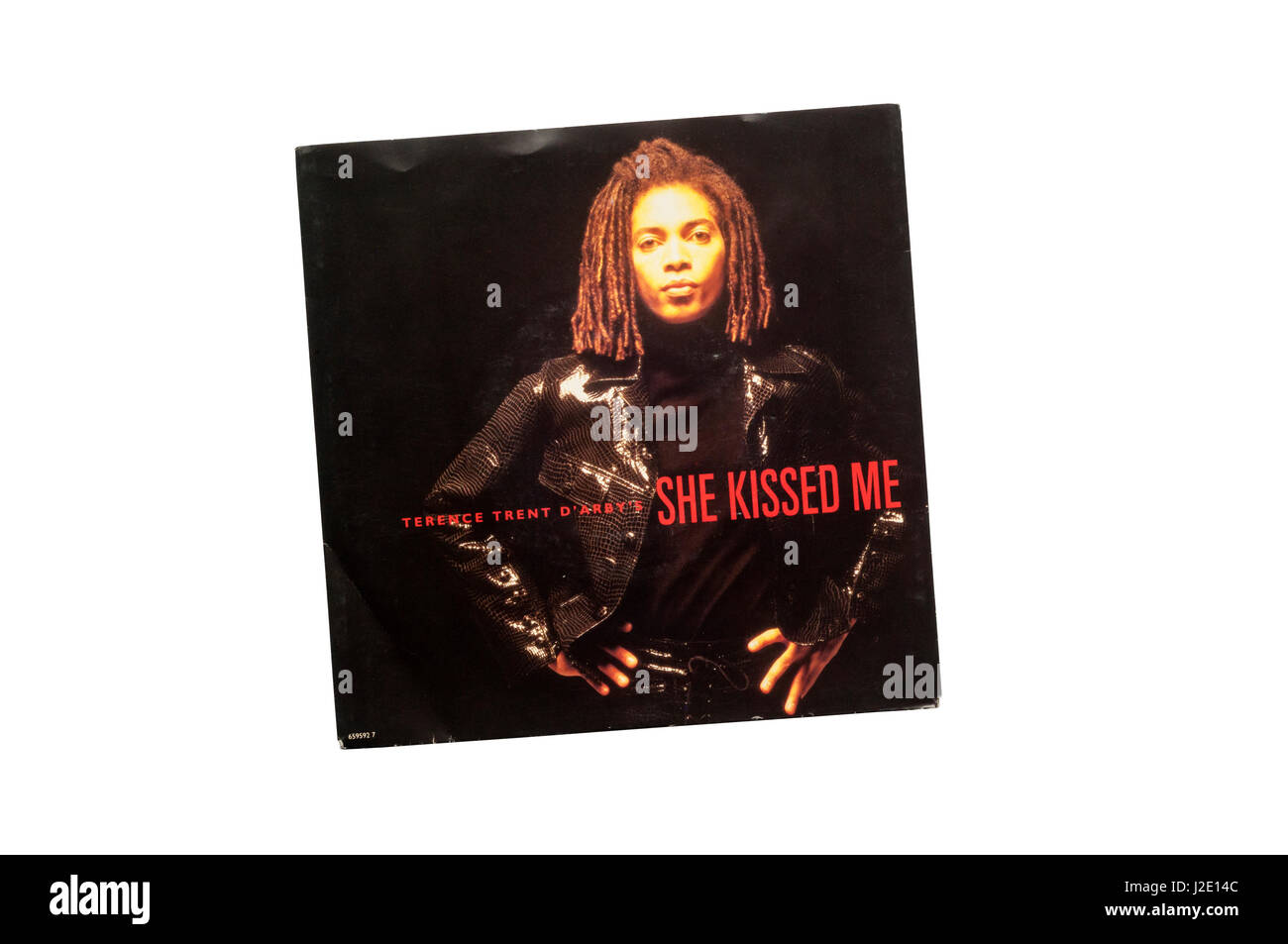 1993 7' single, Terence Trent D'Arby's elle embrassa Me. Banque D'Images