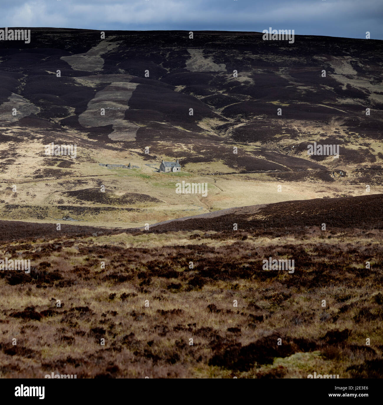 Une famille bothy sur la succession de Blair Atholl, Perthshire, Écosse Banque D'Images