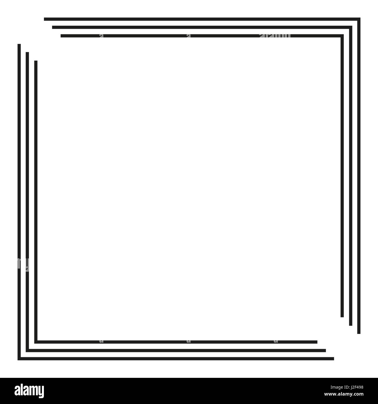 Vintage frontière de cadre, l'illustration vectorielle. Illustration de Vecteur