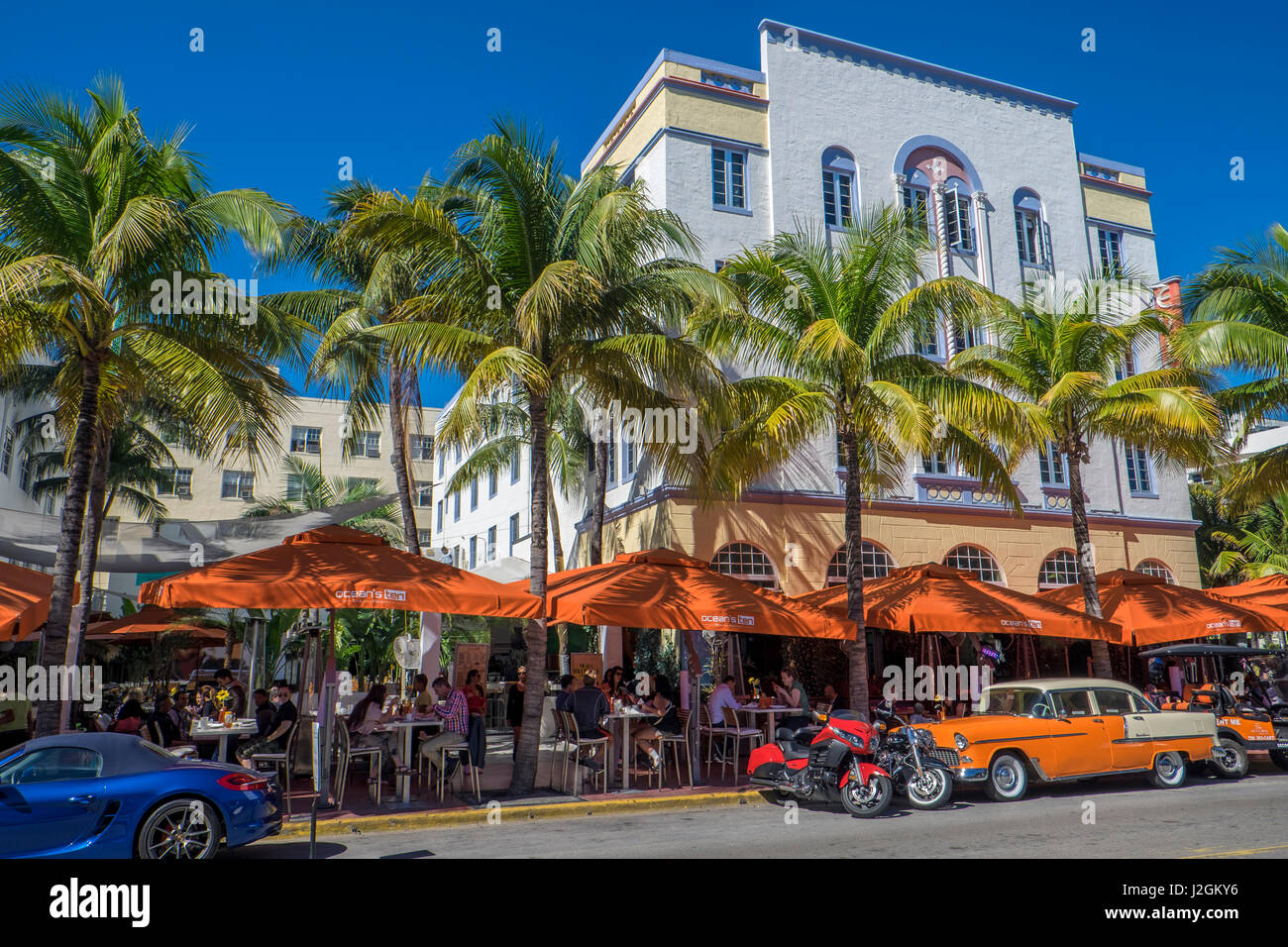 Ocean's 10, South Beach, Miami, Floride, USA Photo Stock - Alamy