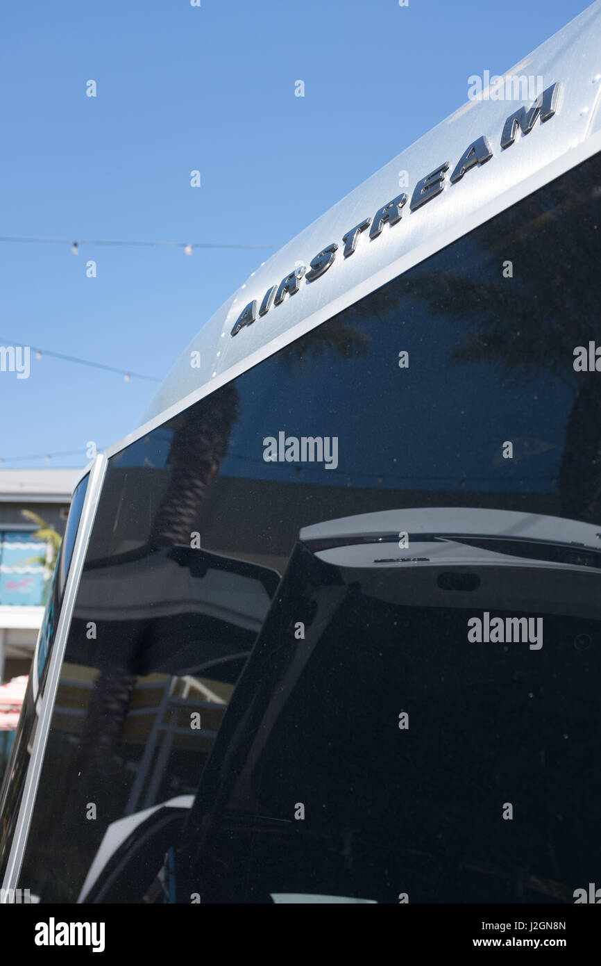 Caravane Airstream américaine classique Banque D'Images