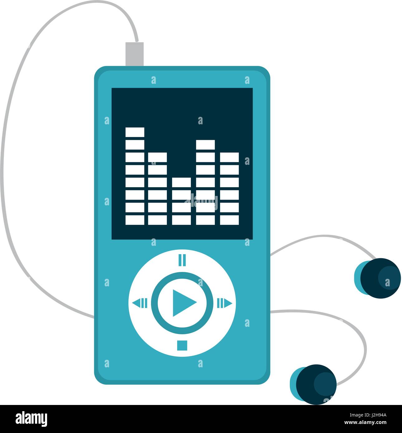 Music MP3 player icon Image Vectorielle Stock - Alamy