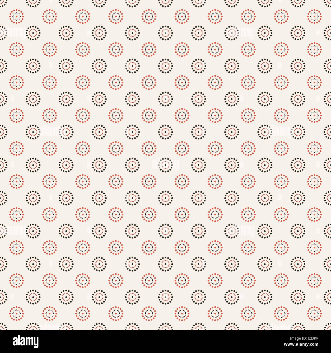 Modèle sans couture. Résumé Petit dotted background. Texture moderne et élégant avec des formes géométriques, répéter régulièrement les cercles en pointillés. Élément du vecteur Illustration de Vecteur