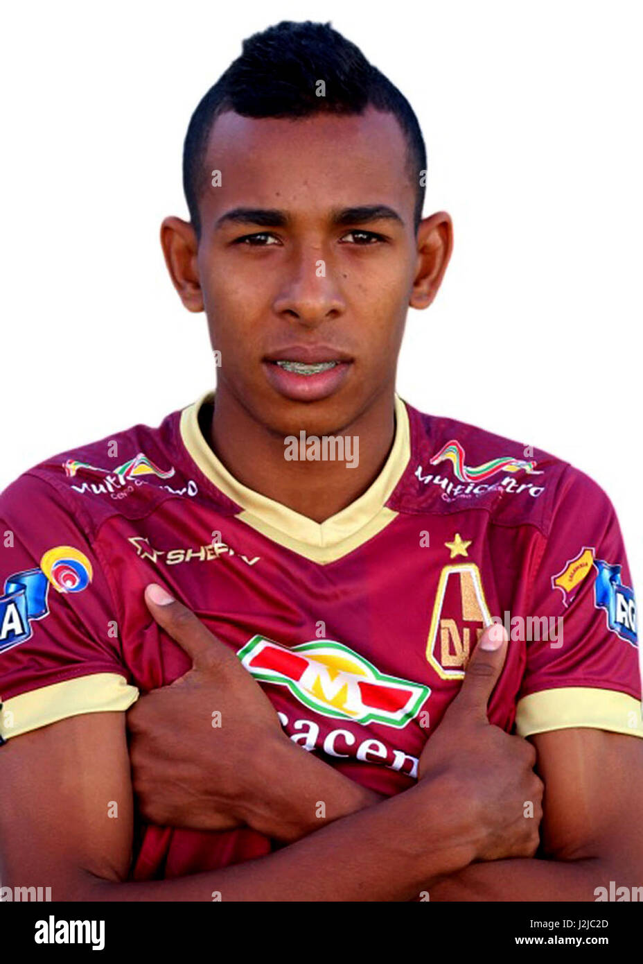 Colombie - ligue Liga Aguila 2016-2017 / Club Deportes Tolima - Colombie - Sebastian Villa Banque D'Images