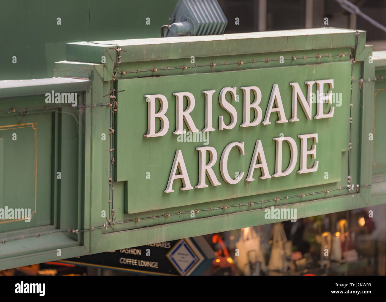 Arcade de Brisbane à Brisbane CBD, Queensland, Australie Banque D'Images