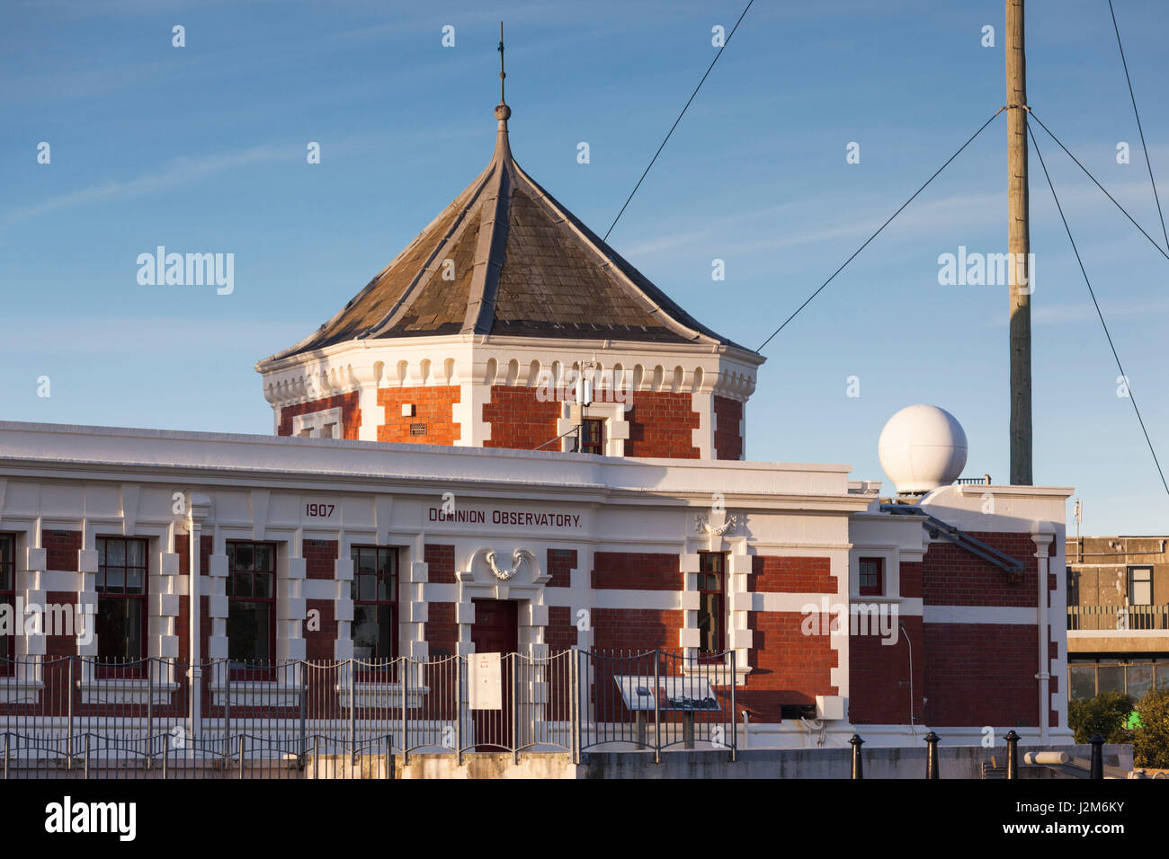 Nouvelle Zélande, île du Nord, Wellington, Wellington Botanic Gardens, Observatoire fédéral Banque D'Images