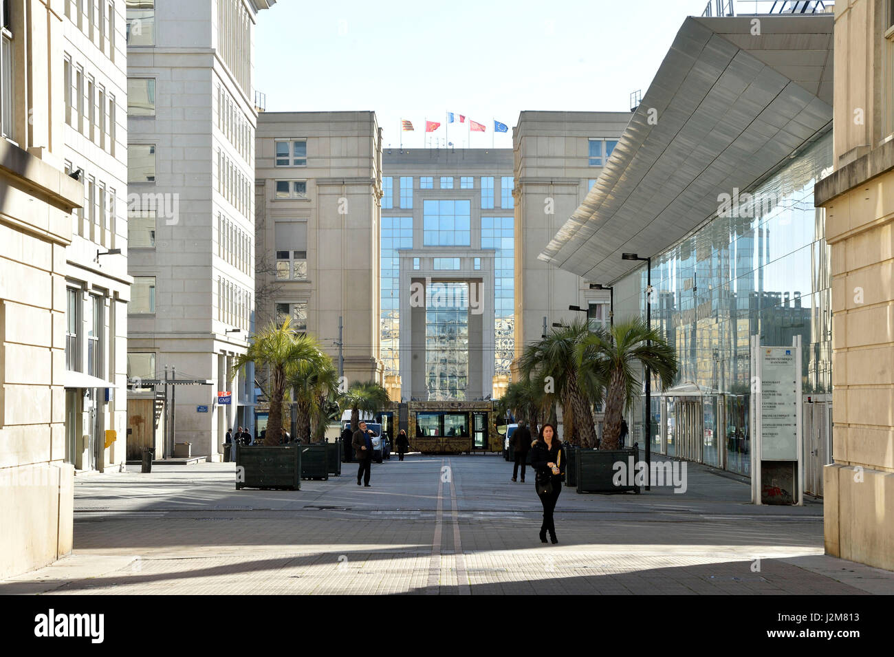 La France Hérault Montpellier Quartier Antigone Par Larchitecte