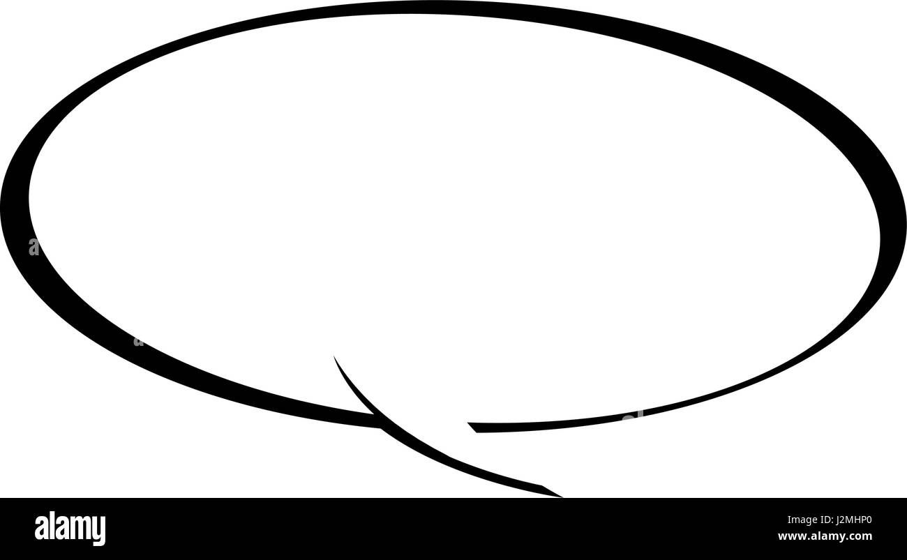 Cartoon chat discours comique bulle Illustration de Vecteur