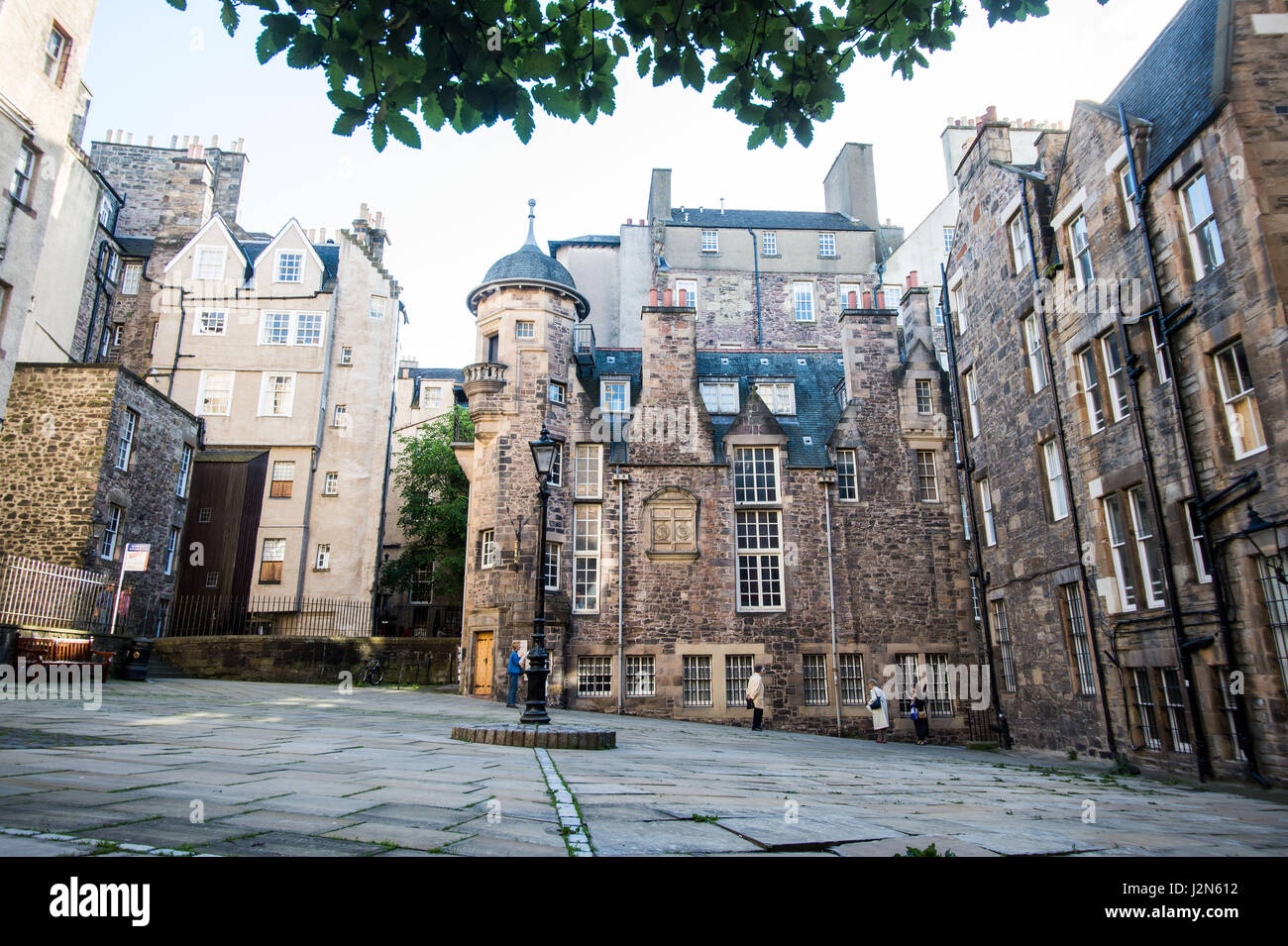 Makars court, Writers Museum Edinburgh Banque D'Images