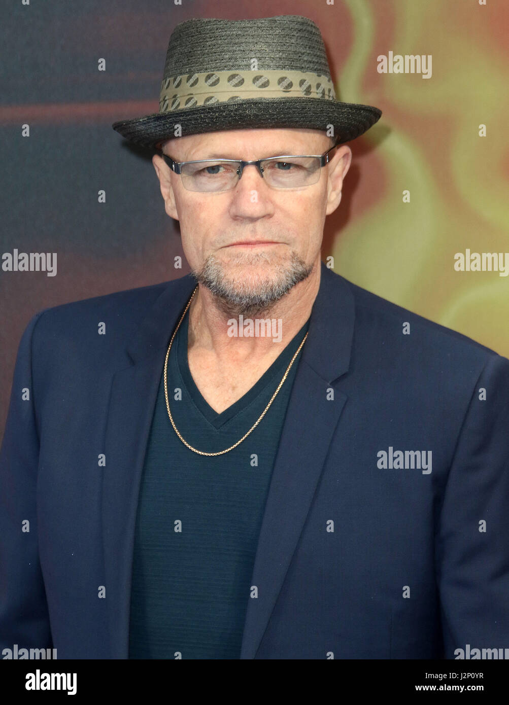 Apr 24, 2017 - Michael Rooker assister à 'gardiens de la Galaxie Vol. 2' projection de gala européen à Eventim Apollo à Londres, Angleterre, RU Banque D'Images