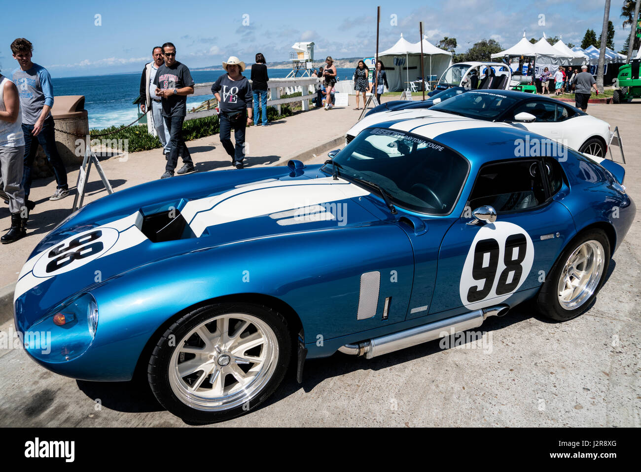 Shelby Daytona coupé au La Jolla Concourse d'élégance car show Banque D'Images