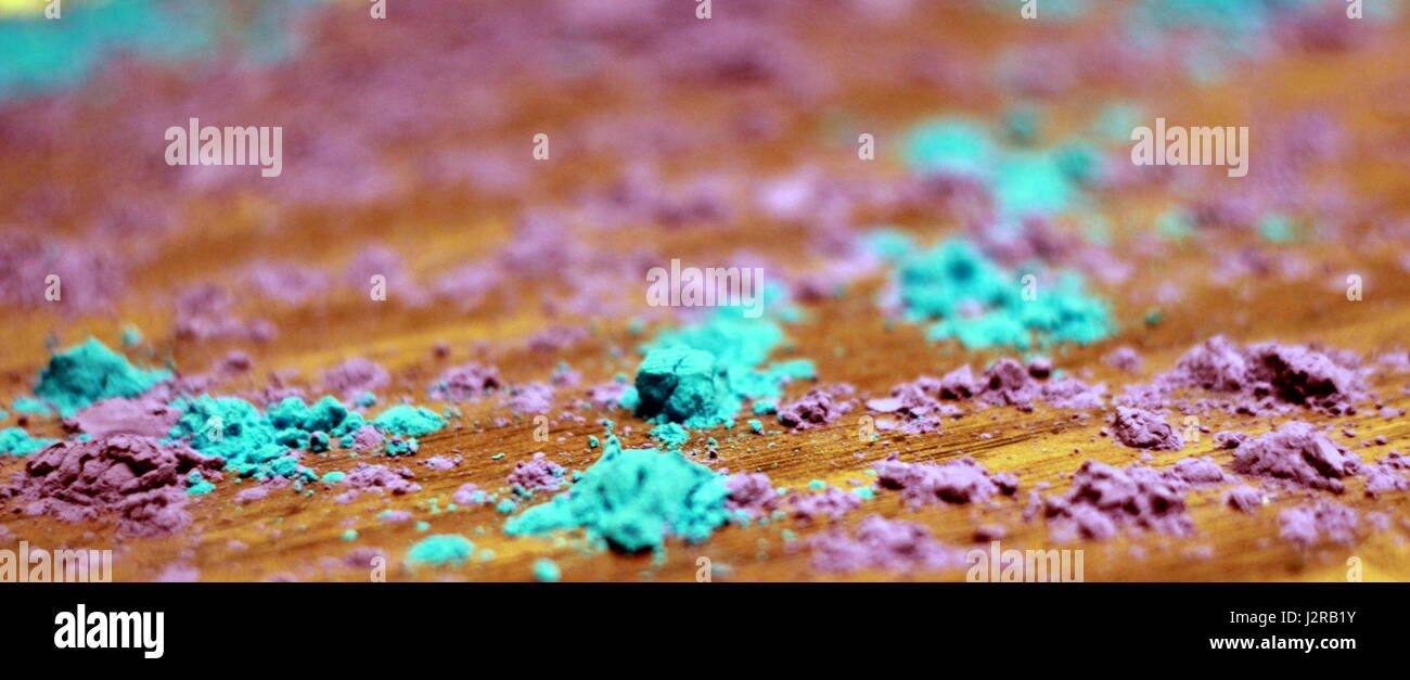 Les couleurs d'Holi Banque D'Images
