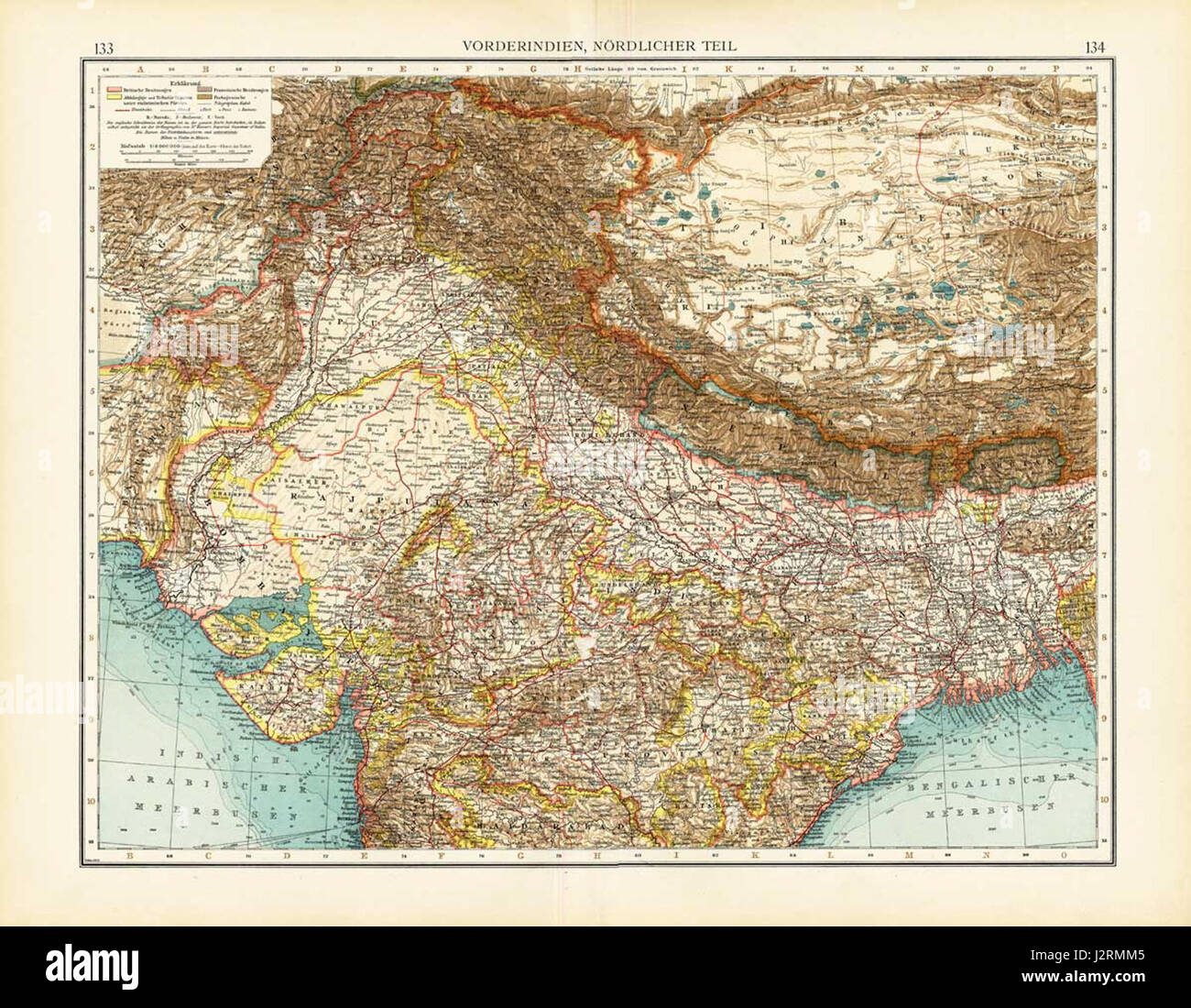 Tectonic plate map Banque de photographies et d’images à haute